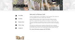 Desktop Screenshot of pomonacafe.com.au